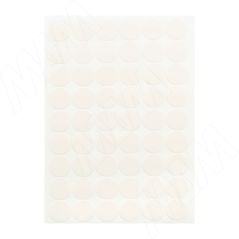 Заглушка самоклеящаяся, D20 мм, Кремовый, с текстурой минерала (Kr 7031), 54 шт. фото товара 2 - 7031.41.20