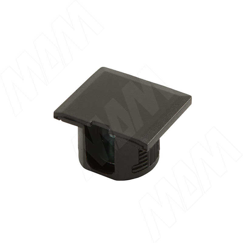 Заглушка для эксцентрика в квадратном пластиковом корпусе, черная фото товара 2 - CAP.ES.EC20.BL