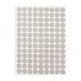 Заглушка самоклеящаяся, D13 мм, Серый Манхеттен, шагрень (Kr 0540), 117 шт. 0540.20.13, фото 1