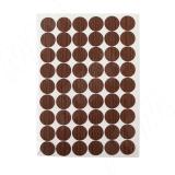 Заглушка самоклеящаяся, D20 мм, Орех, с текстурой дерева (Kr 0729), 54 шт. 0729.30.20, фото 1