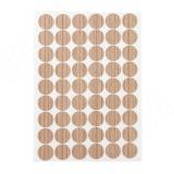 Заглушка самоклеящаяся, D20 мм, Вяз натуральный благородный, гладкая (Kr 5500), 54 шт. 5500.10.20, фото 1