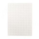 Заглушка самоклеящаяся, D13 мм, Белый снег, шагрень (Kr 8685), 117 шт. 8685.20.13, фото 1