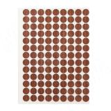 Заглушка самоклеящаяся, D13 мм, Орех Гварнери, с текстурой дерева (Kr 9455), 117 шт. 9455.30.13, фото 1