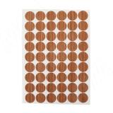 Заглушка самоклеящаяся, D20 мм, Орех Алпайн, шагрень (Kr 9614), 54 шт. 9614.20.20, фото 1