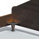 Стяжка для рамы кровати, усиленная, черная AL12R BL, фото 1