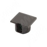 Заглушка для эксцентрика в квадратном пластиковом корпусе, графит CAP.ES.EC20.GPH, фото 1