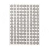 Заглушка самоклеящаяся, D13 мм, Бетон Чикаго светло-серый, шагрень (Eg F186), 117 шт. F186.20.13, фото 1