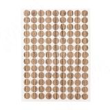 Заглушка самоклеящаяся, D13 мм, Дуб Галифакс натуральный, с текстурой дерева (Eg H1180), 117 шт. H1180.30.13, фото 1