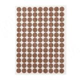 Заглушка самоклеящаяся, D13 мм, Дуб Галифакс табак, с текстурой дерева (Eg H1181), 117 шт. H1181.30.13, фото 1