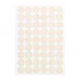 Заглушка самоклеящаяся, D20 мм, Файнлайн крем, гладкая (Eg H1424), 54 шт. H1424.10.20, фото 1