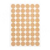 Заглушка самоклеящаяся, D20 мм, Дуб Корбридж натуральный, гладкая (Eg H3395), 54 шт. H3395.10.20, фото 1