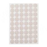 Заглушка самоклеящаяся, D20 мм, Скандинавское дерево белое, с текстурой дерева (Kr K088), 54 шт. K088.30.20, фото 1