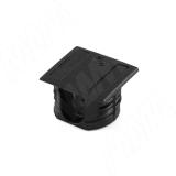 Эксцентрик в квадратном пластиковом корпусе 16 мм, черный никель SE71PNE, фото 1