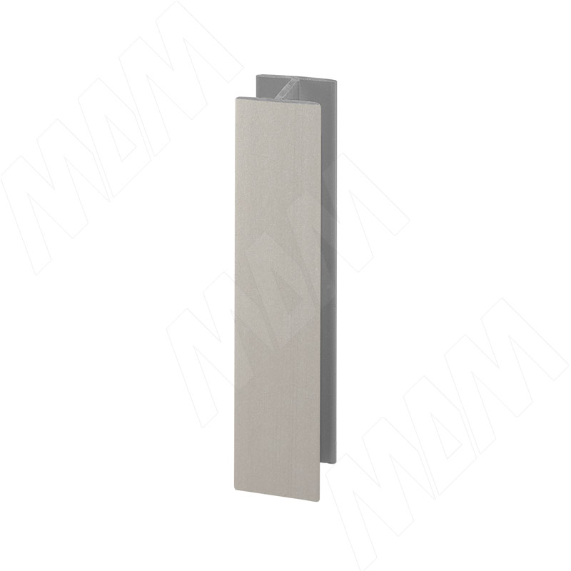 Соединитель 180 градусов (высота 100), титан крацованный фото товара 1 - 19.0479.20