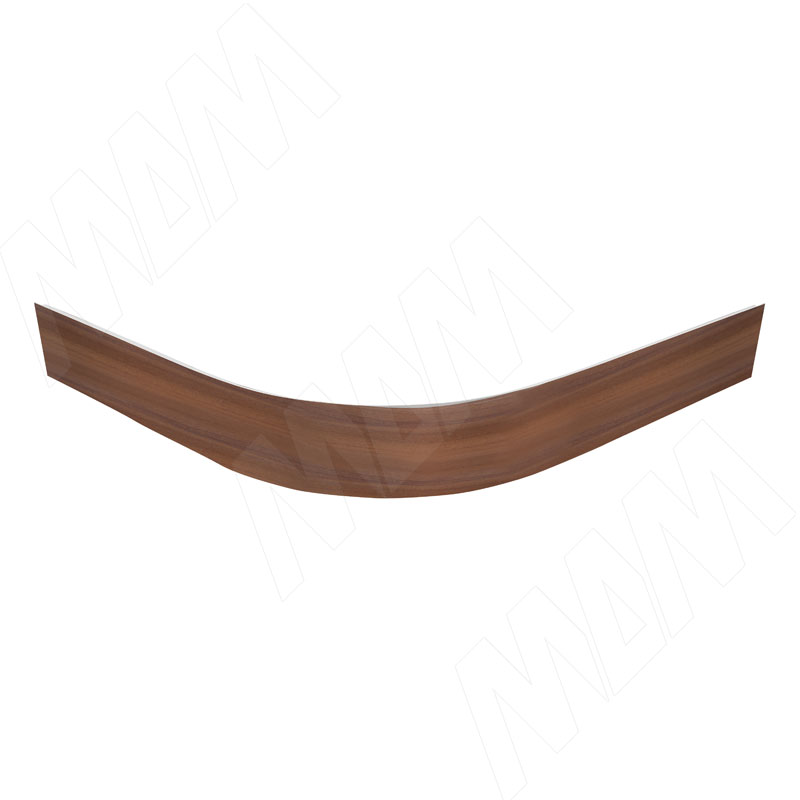 Радиусный элемент цоколя внешний (высота 100), вишня Оксфорд фото товара 1 - 22.1847.10