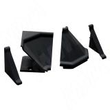 Аксессуары для треугольного плинтуса 32.01R, черный 09.532R.NR