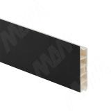 Цоколь пластиковый (высота 60, длина 4000 мм), черный