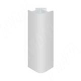 Уголок 90 градусов универсальный (высота 150), алюминий матовый 19.0201R.15