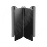 Мультиуголок (высота 150), черный глянец 19.0330.55