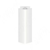 Уголок 135 градусов (высота 100), белый глянец