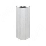 Уголок 90 градусов (высота 100), декапе белый 19.0431.10