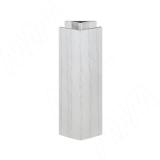 Уголок 135 градусов (длина 4000 мм), декапе белый 30.0431 4M