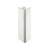 Уголок 90 градусов внутренний (длина 4000 мм), белое дерево 80.0566 4M