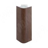 Уголок 90 градусов универсальный (высота 100), орех таволато 19.1233R.10