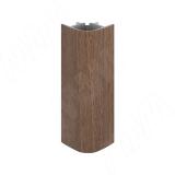 Уголок 90 градусов (высота 100), орех 19.1365.10