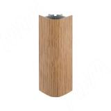 Уголок 90 градусов (высота 100), дуб светлый 19.1371.10