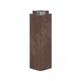 Уголок 135 градусов (длина 4000 мм), орех темный 30.1565 4M