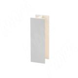 Соединитель 180 градусов (высота 60), светло-серый