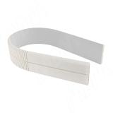 Радиусный элемент цоколя универсальный (высота 150), нержавеющая сталь 225.0034.FF, фото 1