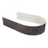 Радиусный элемент цоколя универсальный (высота 100), бронза 22.0388.FF