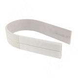 Радиусный элемент цоколя универсальный (высота 100), старинный песок 22.0389.FF, фото 1