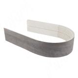 Радиусный элемент цоколя универсальный (высота 100), дуб джинс 22.0412.FF