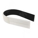 Радиусный элемент цоколя универсальный (высота 150), черный 225.0421.FF, фото 1