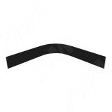 Радиусный элемент цоколя внутренний (высота 100), черный 22.0422R.80