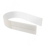 Радиусный элемент цоколя универсальный (высота 120), зеркальный 222.044.FF, фото 1