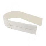 Радиусный элемент цоколя универсальный (высота 100), магнолия 22.0443.FF, фото 1