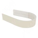 Радиусный элемент цоколя универсальный (высота 100), магнолия 22.0443.FF