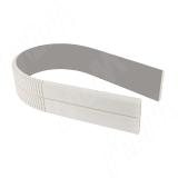 Радиусный элемент цоколя универсальный (высота 100), тортора 22.0463.FF, фото 1