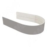 Радиусный элемент цоколя универсальный (высота 100), тортора 22.0463.FF