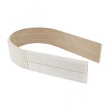 Радиусный элемент цоколя универсальный (высота 150), дуб Ниагара 225.1302.FF, фото 1