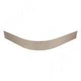 Радиусный элемент цоколя внешний (высота 100), дуб беленый 22.1303R.10