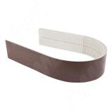 Радиусный элемент цоколя универсальный (высота 150), орех темный 225.1565.FF