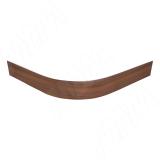 Радиусный элемент цоколя внешний (высота 100), вишня Оксфорд 22.1847.10