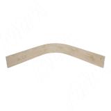 Радиусный элемент цоколя внутренний (высота 100), клен 22.1904R.80