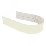 Радиусный элемент цоколя универсальный (высота 100), ваниль 22.5075.FF