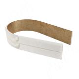 Радиусный элемент цоколя универсальный (высота 100), состаренное золото 22.GOLD.FF, фото 1